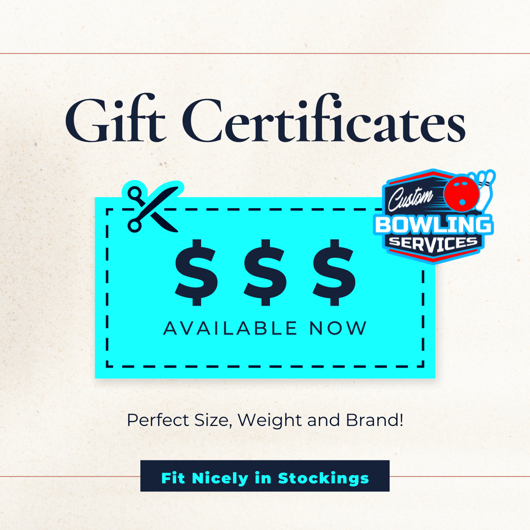1 custom bowling services - gift certificates